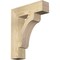 Ekena Millwork Legacy Block Rough Sawn Bracket, Douglas Fir, 4"W x 16"D x 20"H BKT04X16X20LEC05RDF - alternate 1